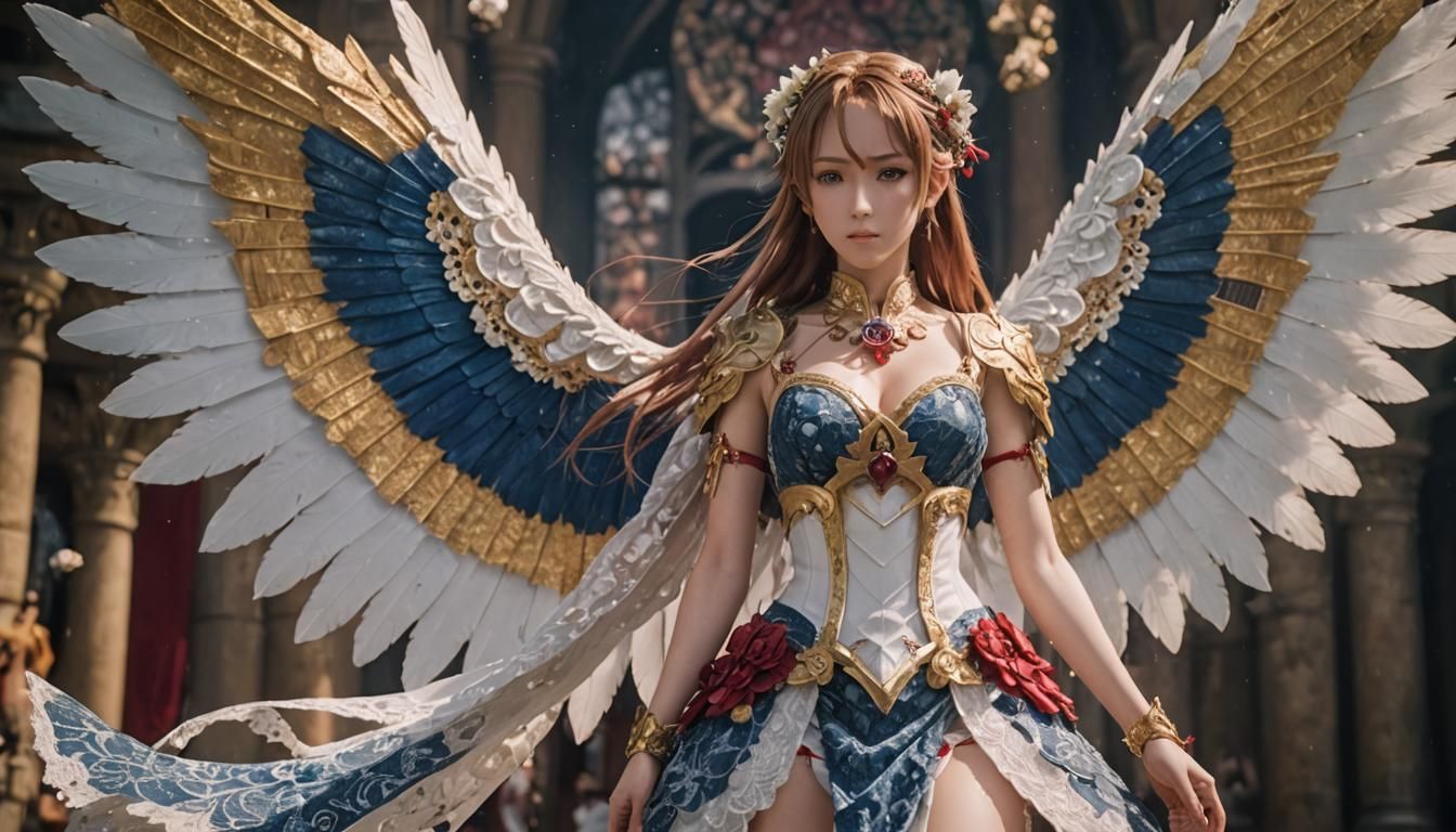 Realistic Angelic Asuna