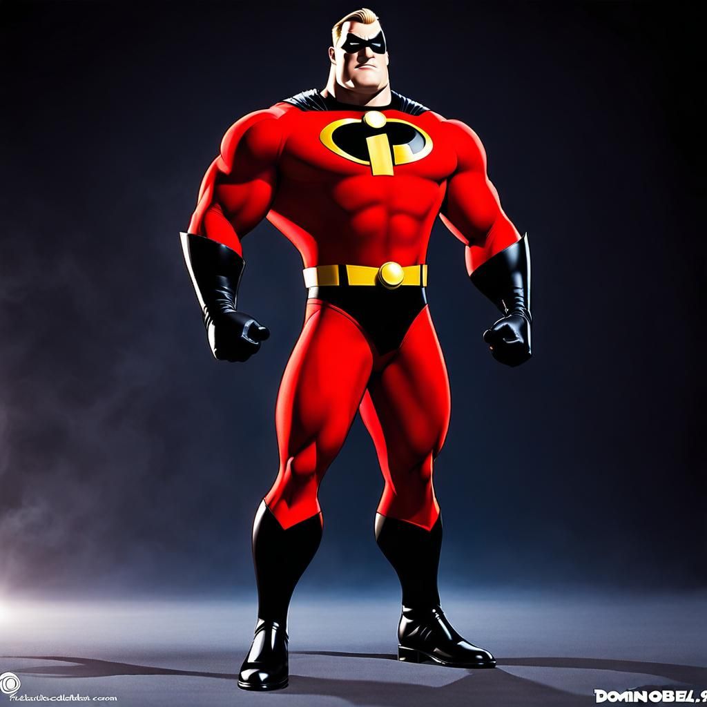 The Incredibles: A Classic Superhero Portrait