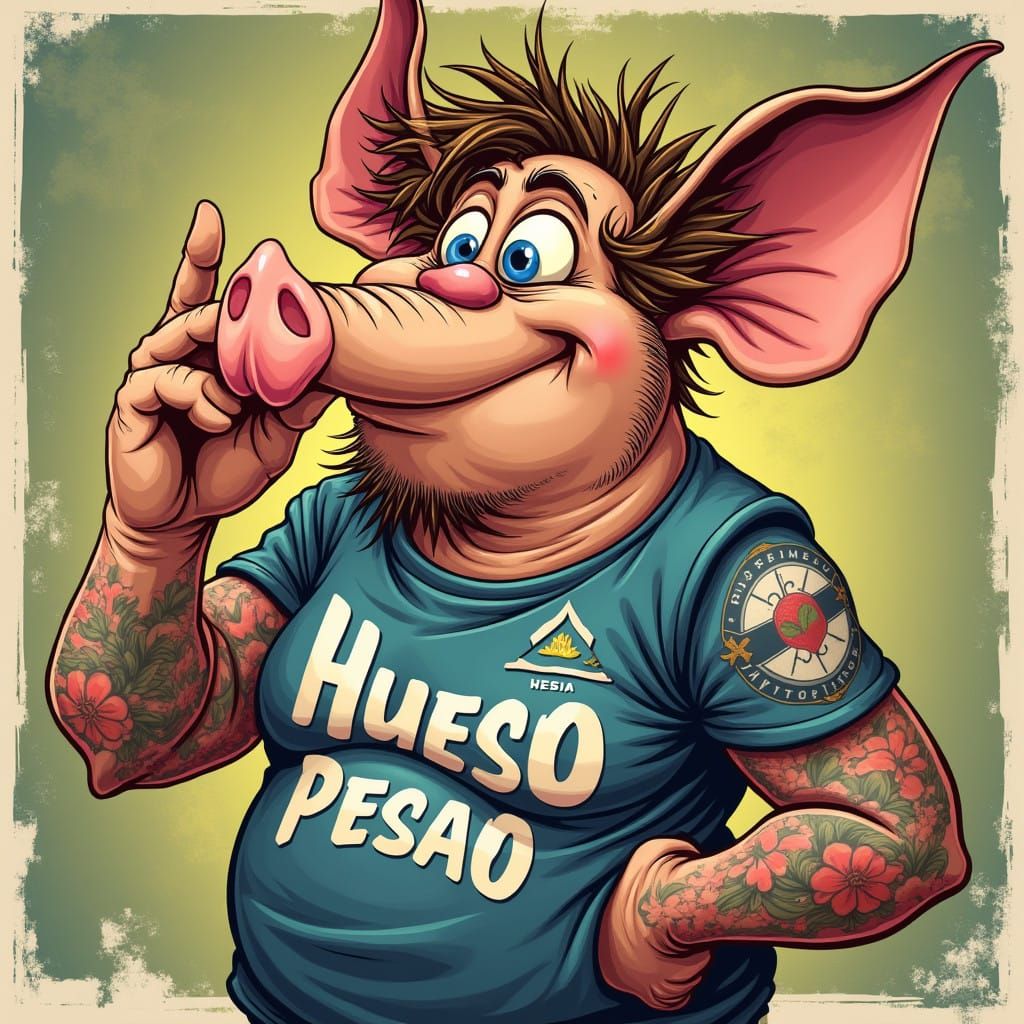 Chubby Argentine Capybara in Cool Gear