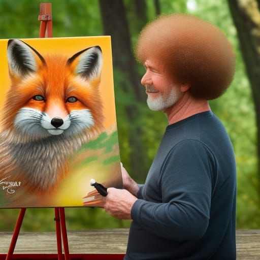 Red Fox Portrait with Natural Lighting