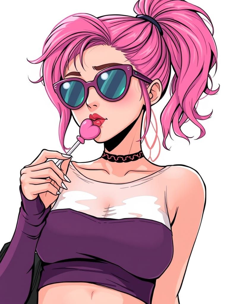 Anime Rendition of Sass Master Quinlee Daska