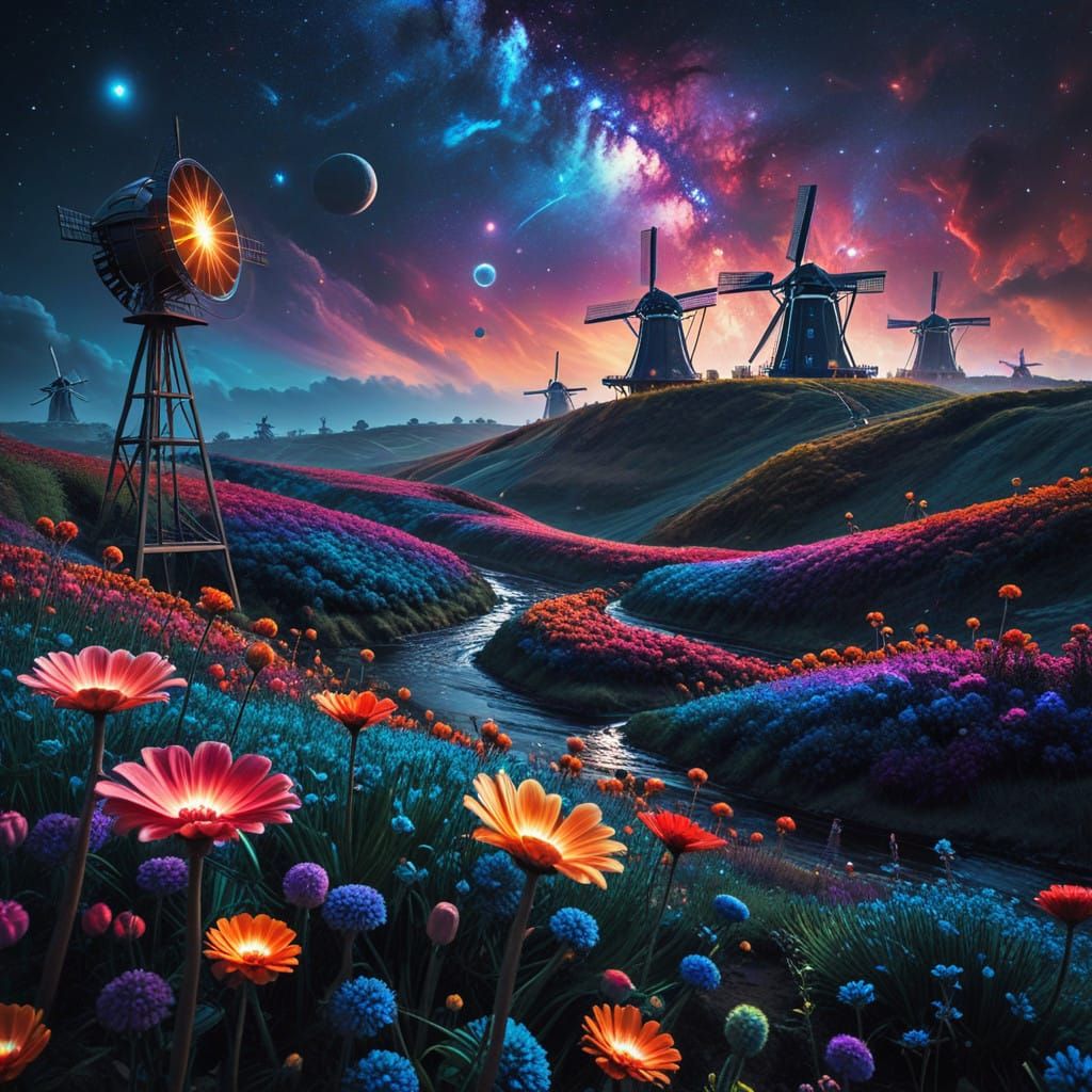 Dutch Windmills in a Cosmic Landscape