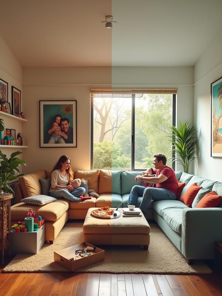 Charming House Divided: Family Life vs. Single Bliss