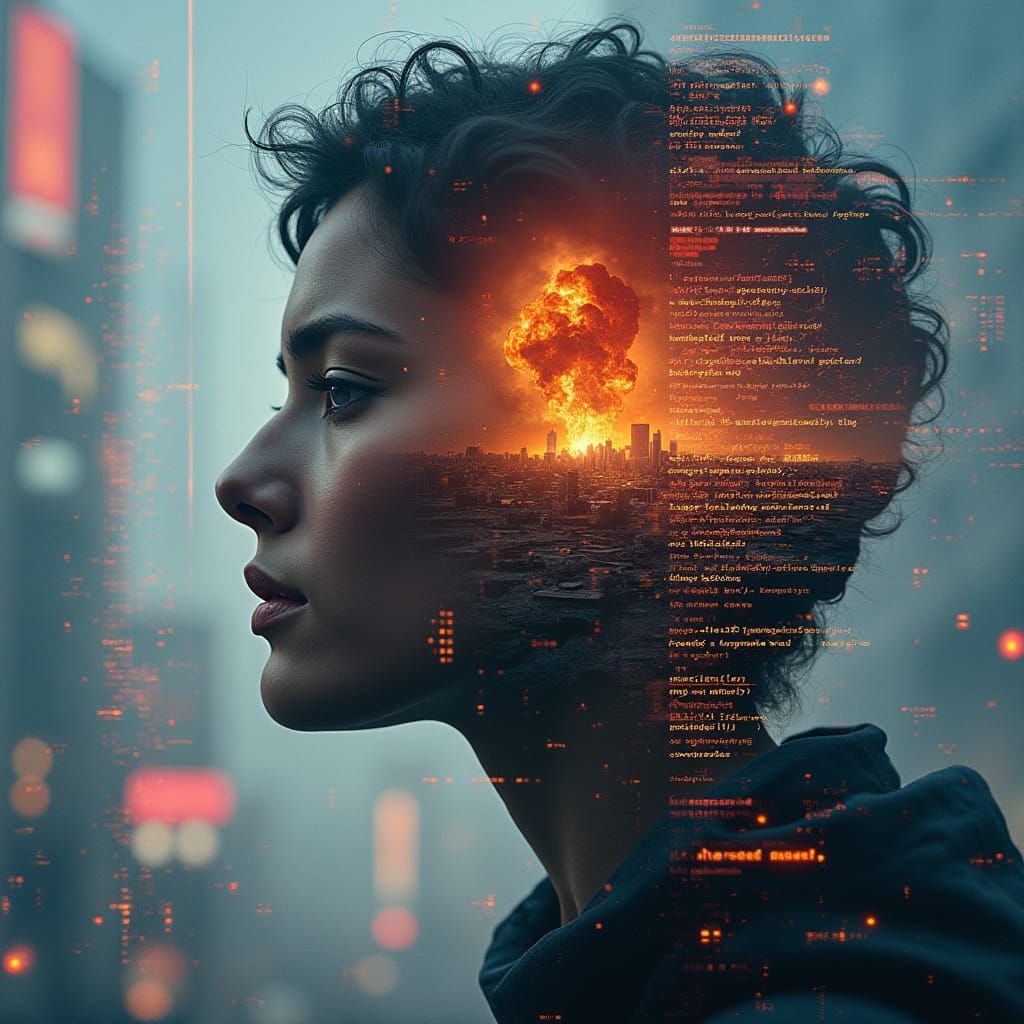 Datasocialist Insurgent Explosion Collage