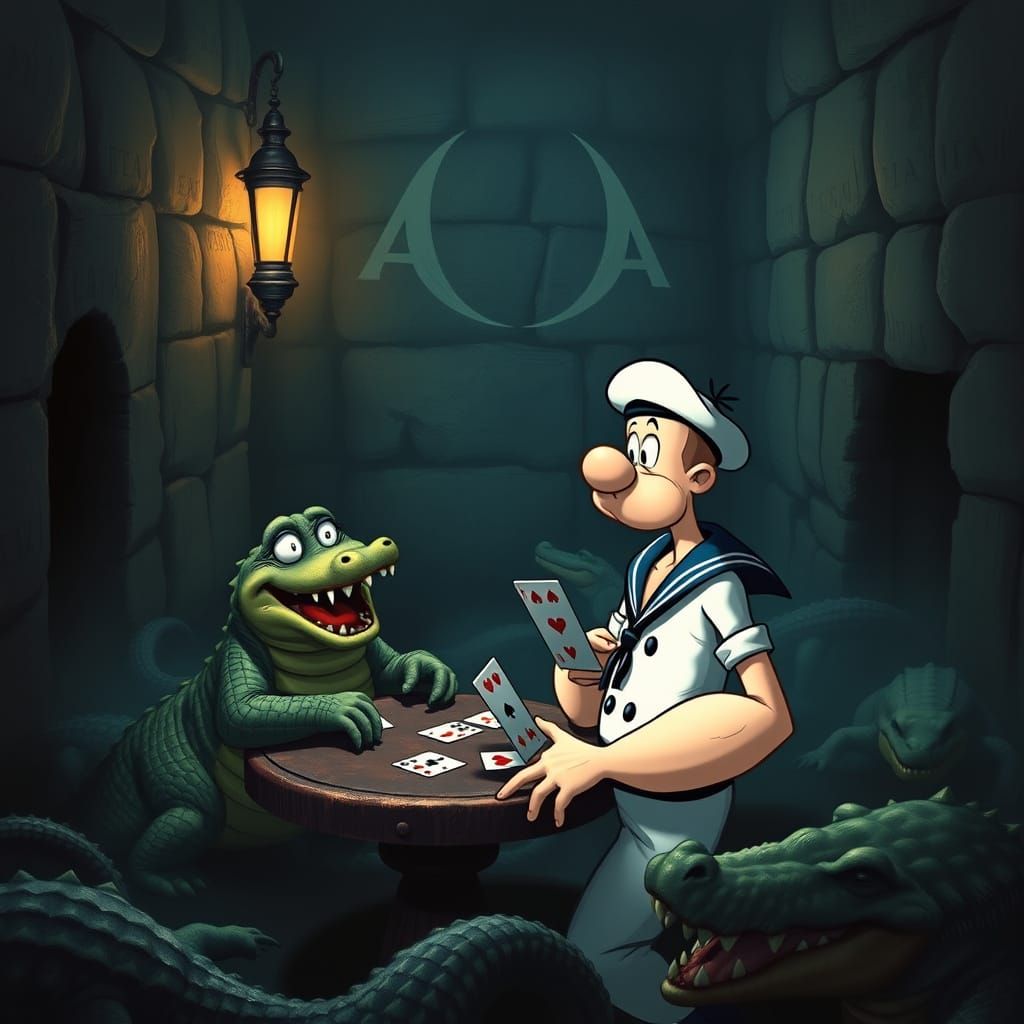 Popeye The Sailor Man + Alligator Alcatraz + Alpha and Omega...