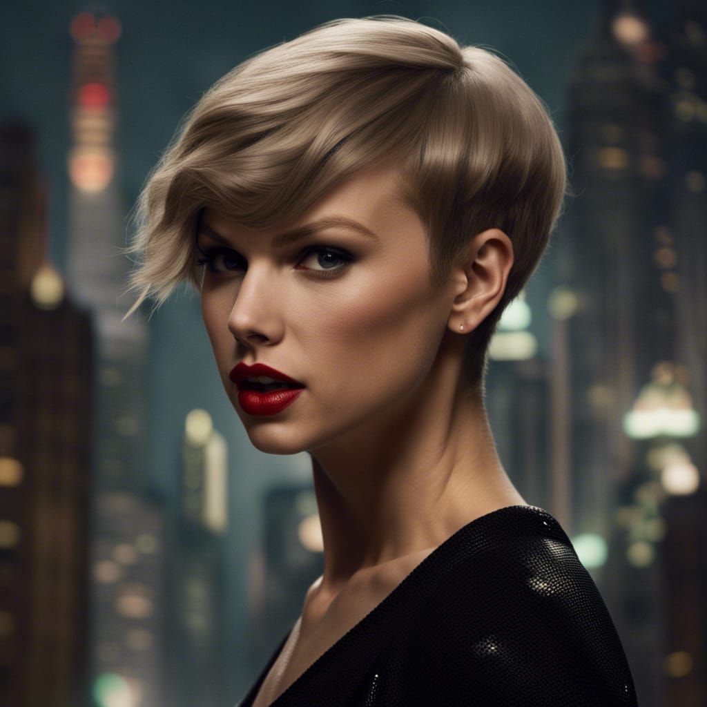 Taylor Swift with Short Hair?