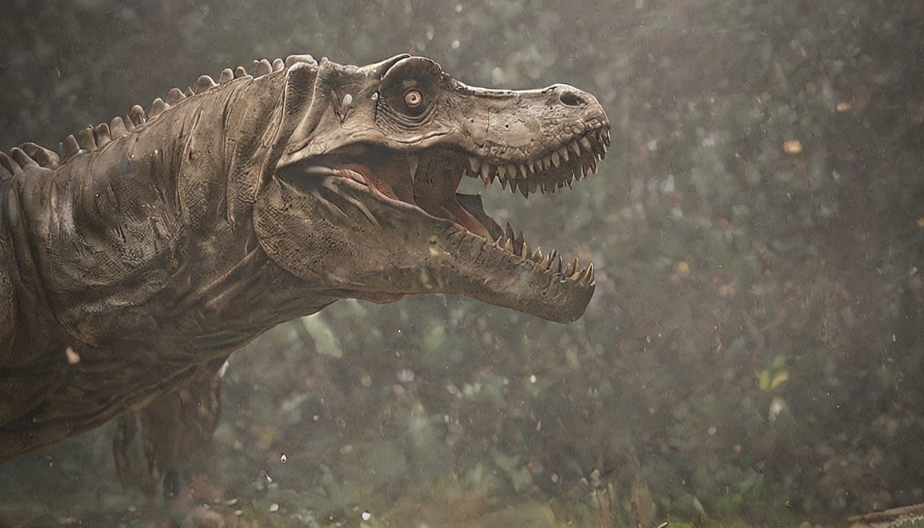 Tyrannosaurus Rex in Hyper-Realistic Detail