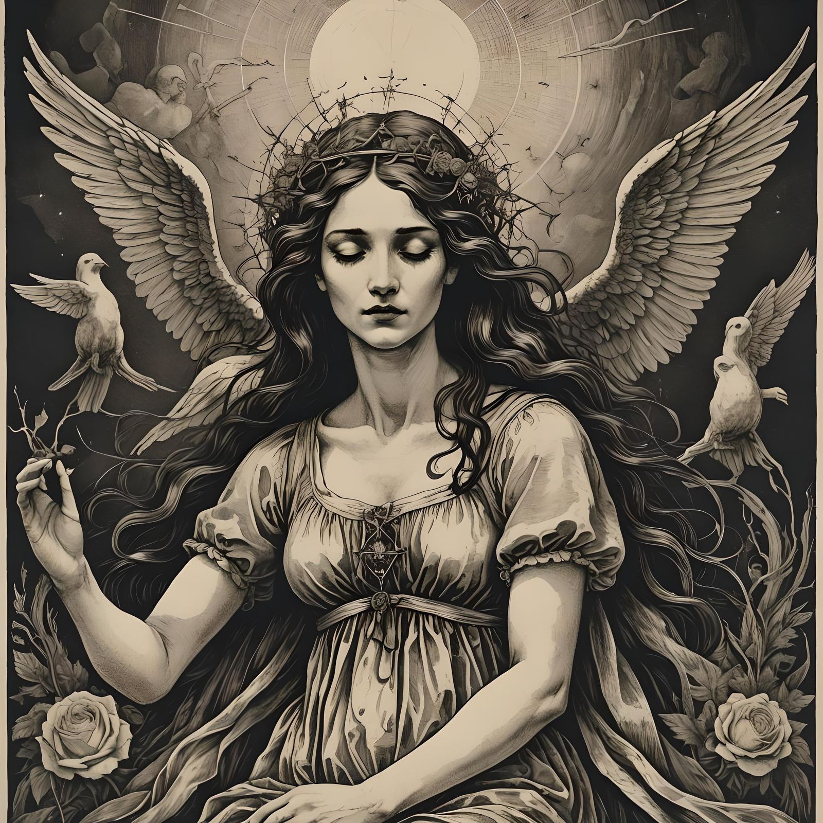 Symbolic Etching of Innocence Lost