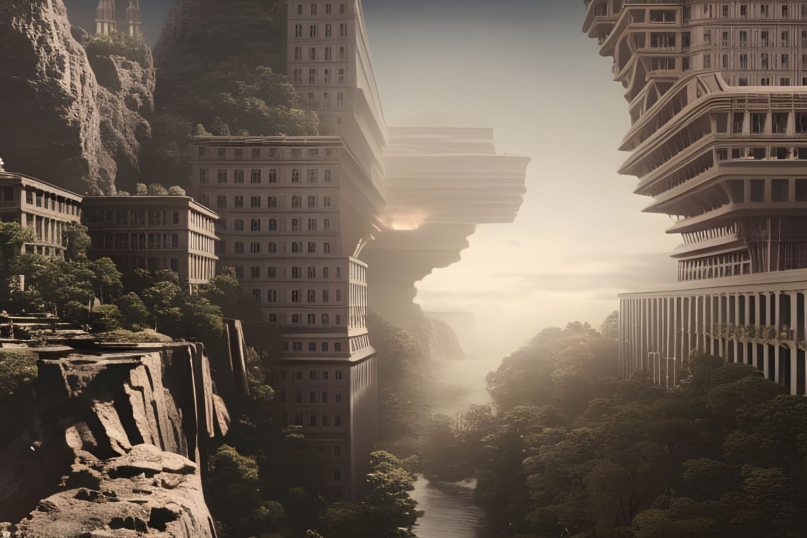 Deconstruction of Human Brain: Hyperdetailed Digital Art