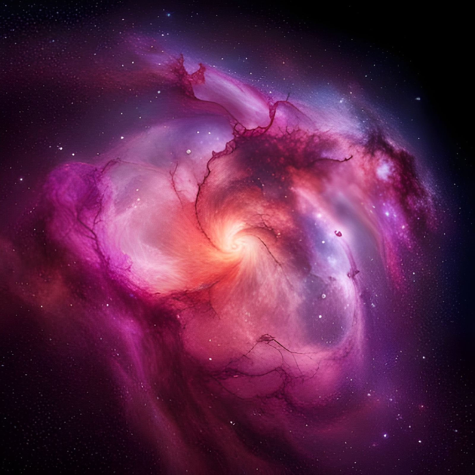 Explosive Space Dust Filaments in Science Fiction