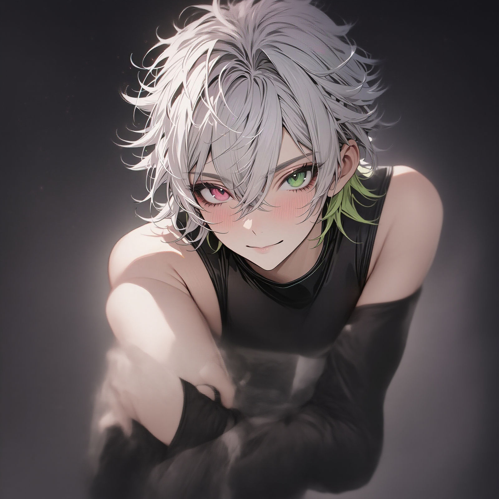 Heterochromia Iridum Portrait of a Boy