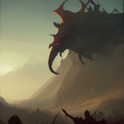 Epic Fantasy Landscape Art