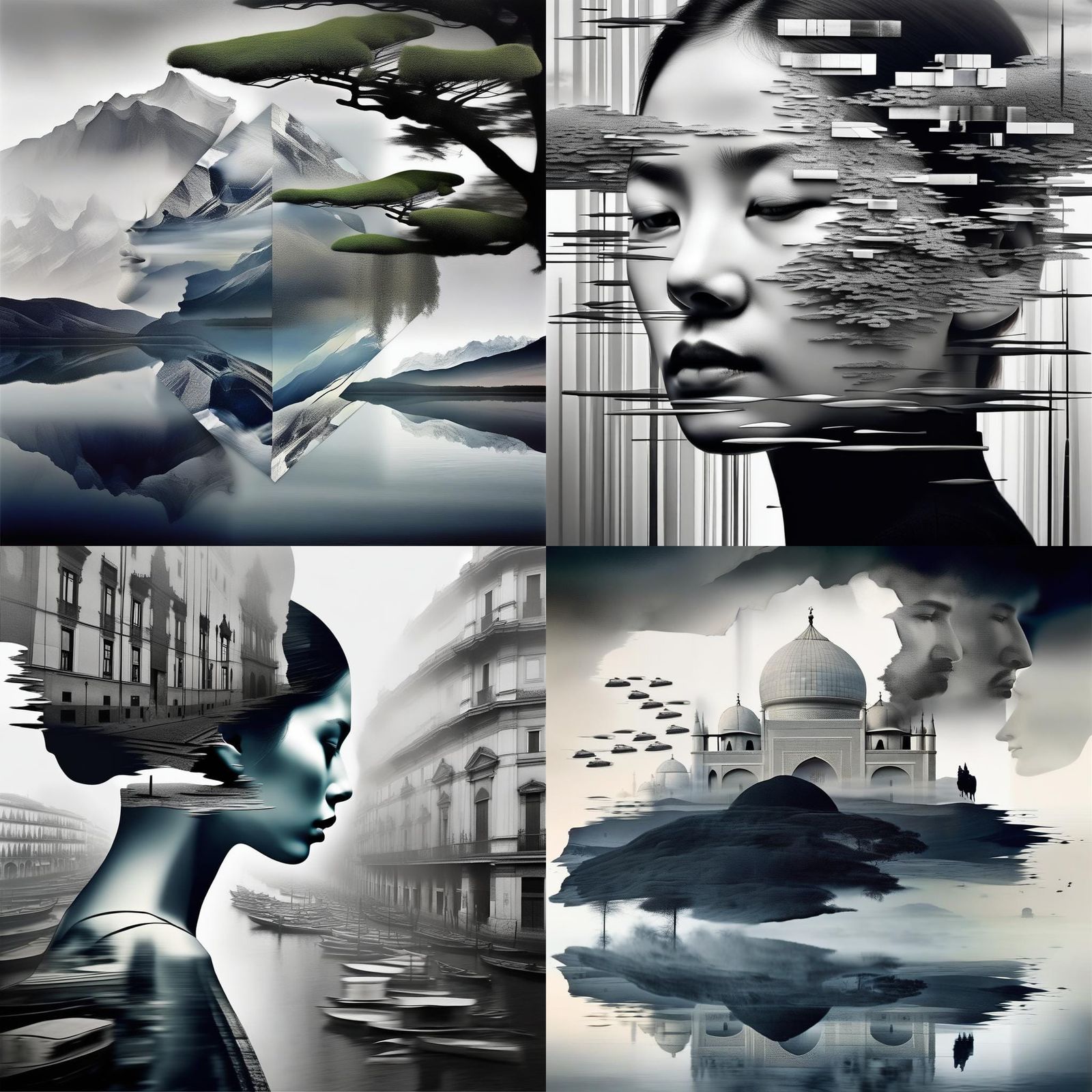 Dreamlike Portrait in Antonio Mora Style