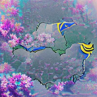 Simple AI Image of Ukraine