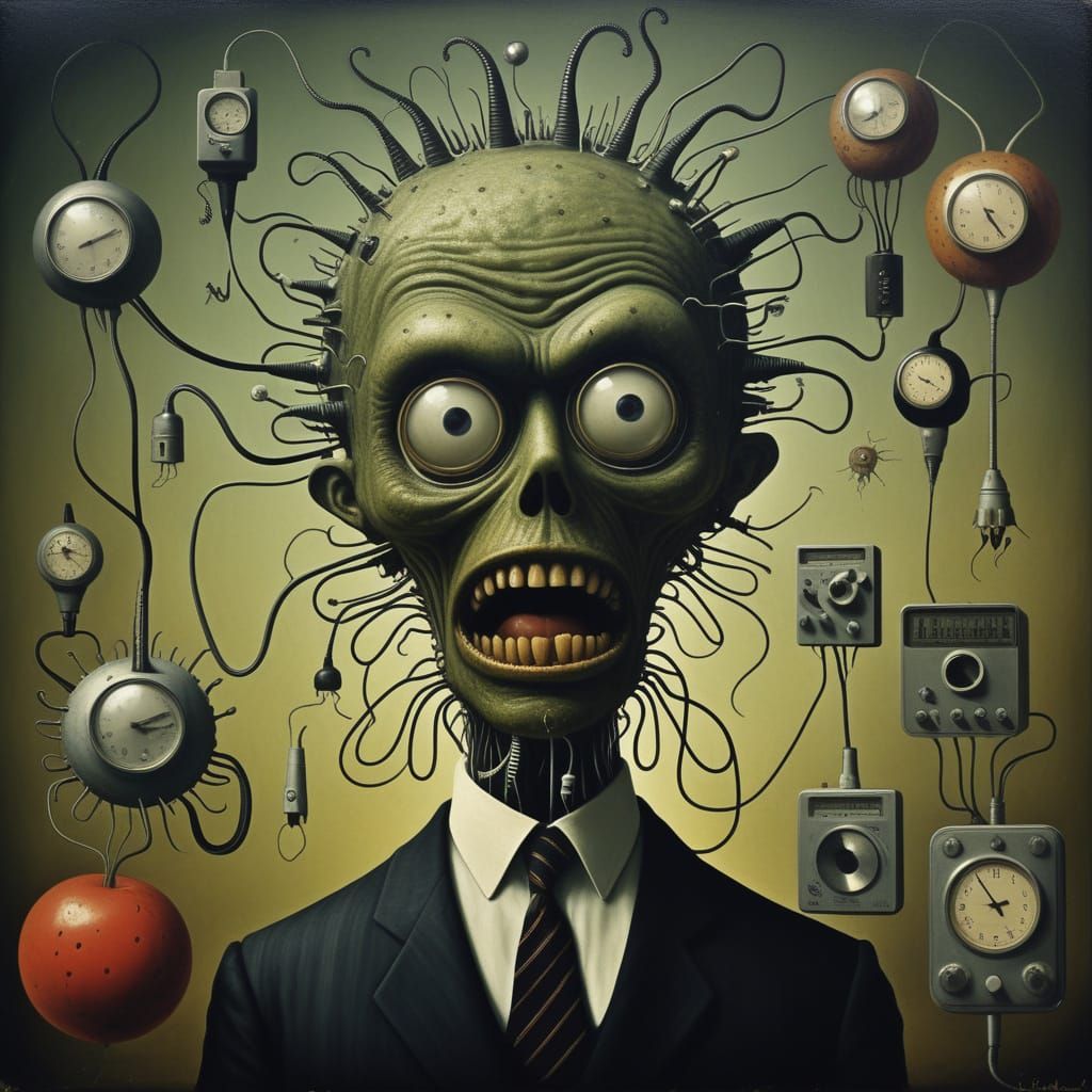 The Monstrosity of Normality in a Dada Surrealist Style