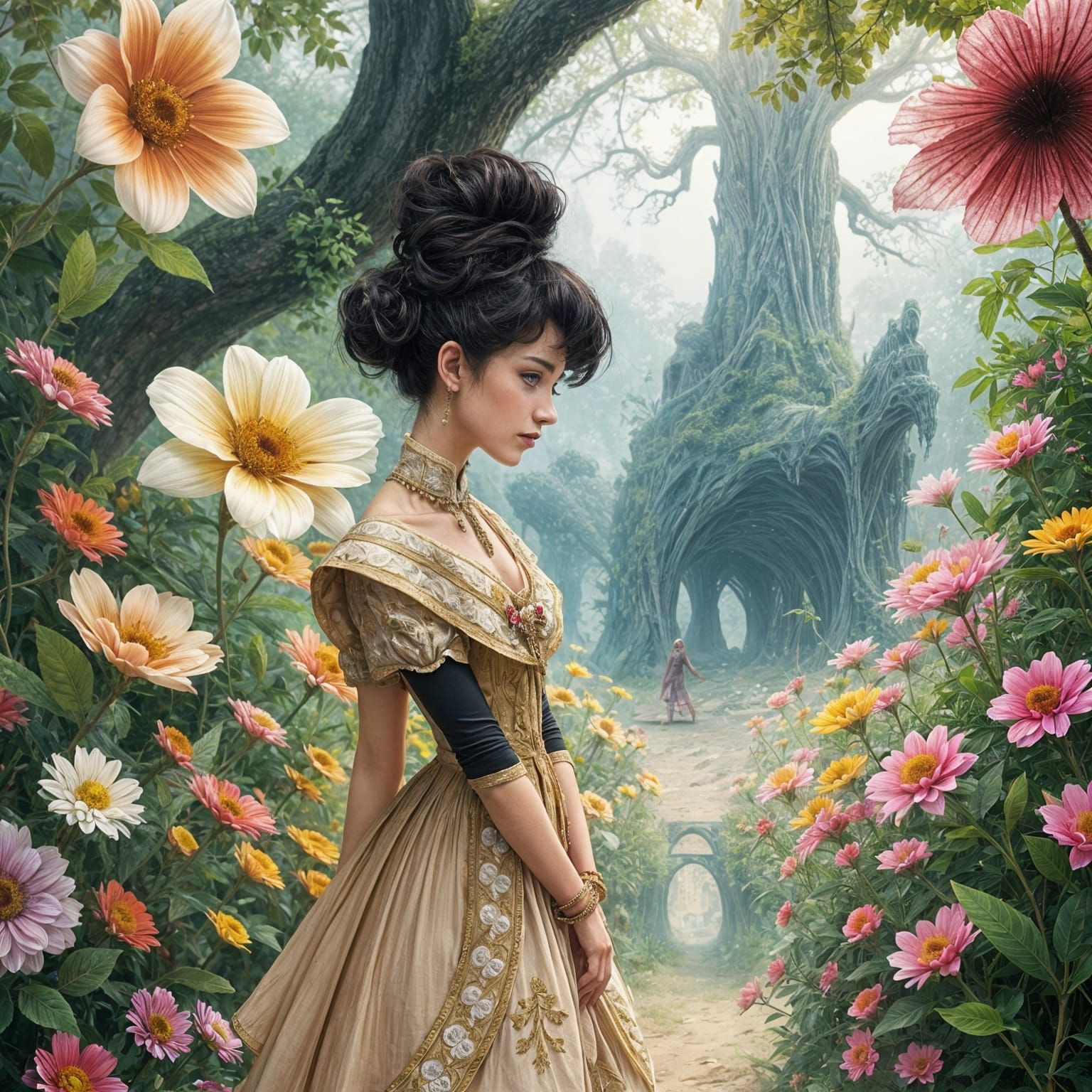 Fantastical AI Interpretation of "Fantastique!"