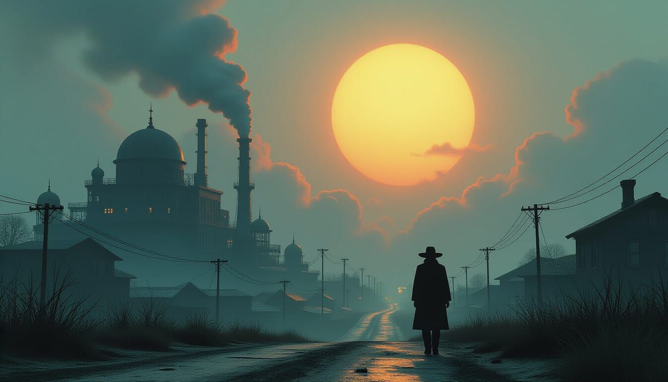 Fantastical Invisible Sun Matte Painting in 8k