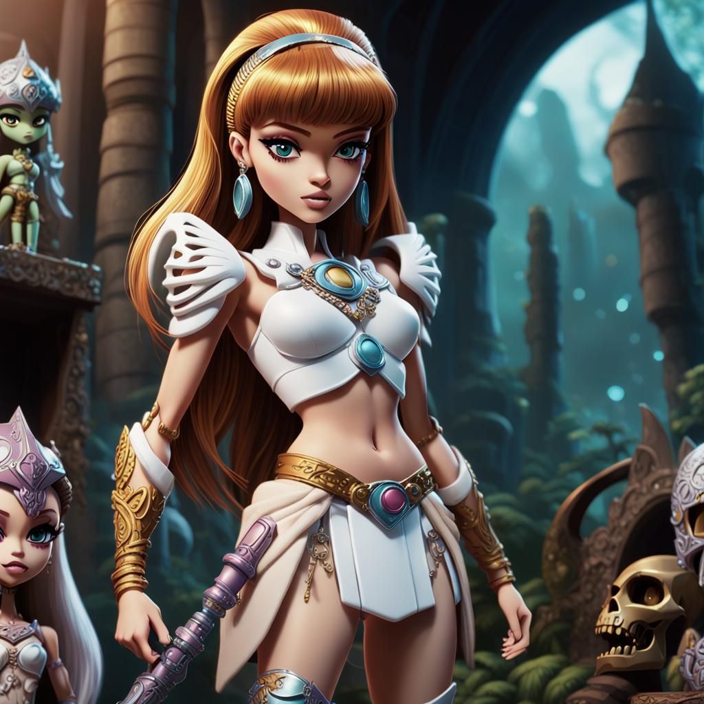 Teela as Bratz Doll in Anime Style