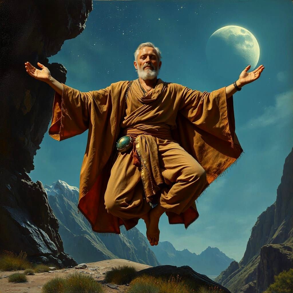 Mads Mikkelsen as Levitating Yoga Master