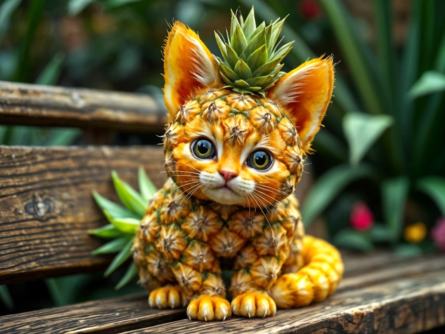 Sassy Kitten Catnapple🍍😻