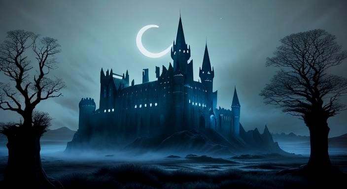 Surreal Crumbling Castles in Ireland, Dali-esque Style