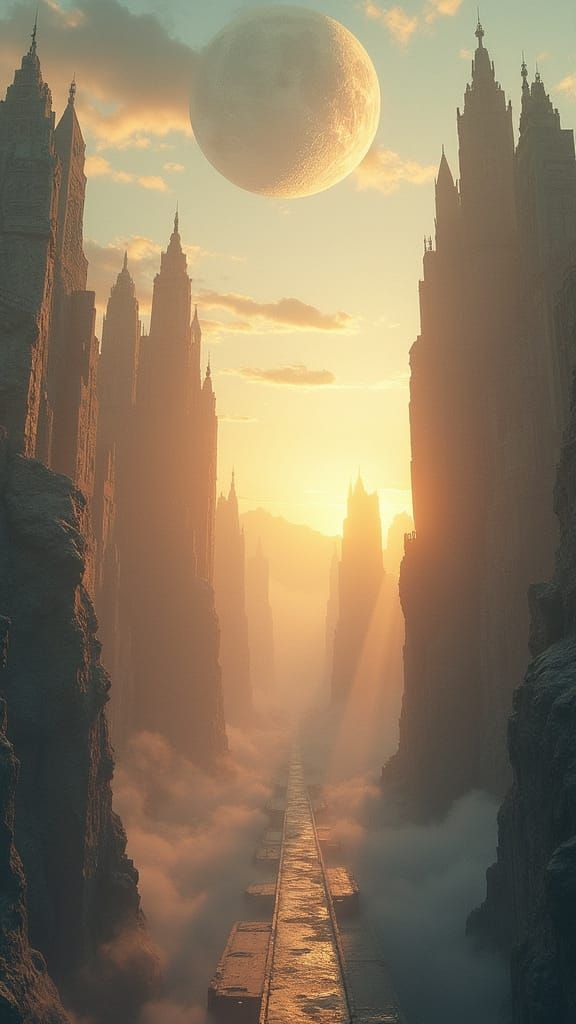 Memorae: The City of Memory in Golden Light