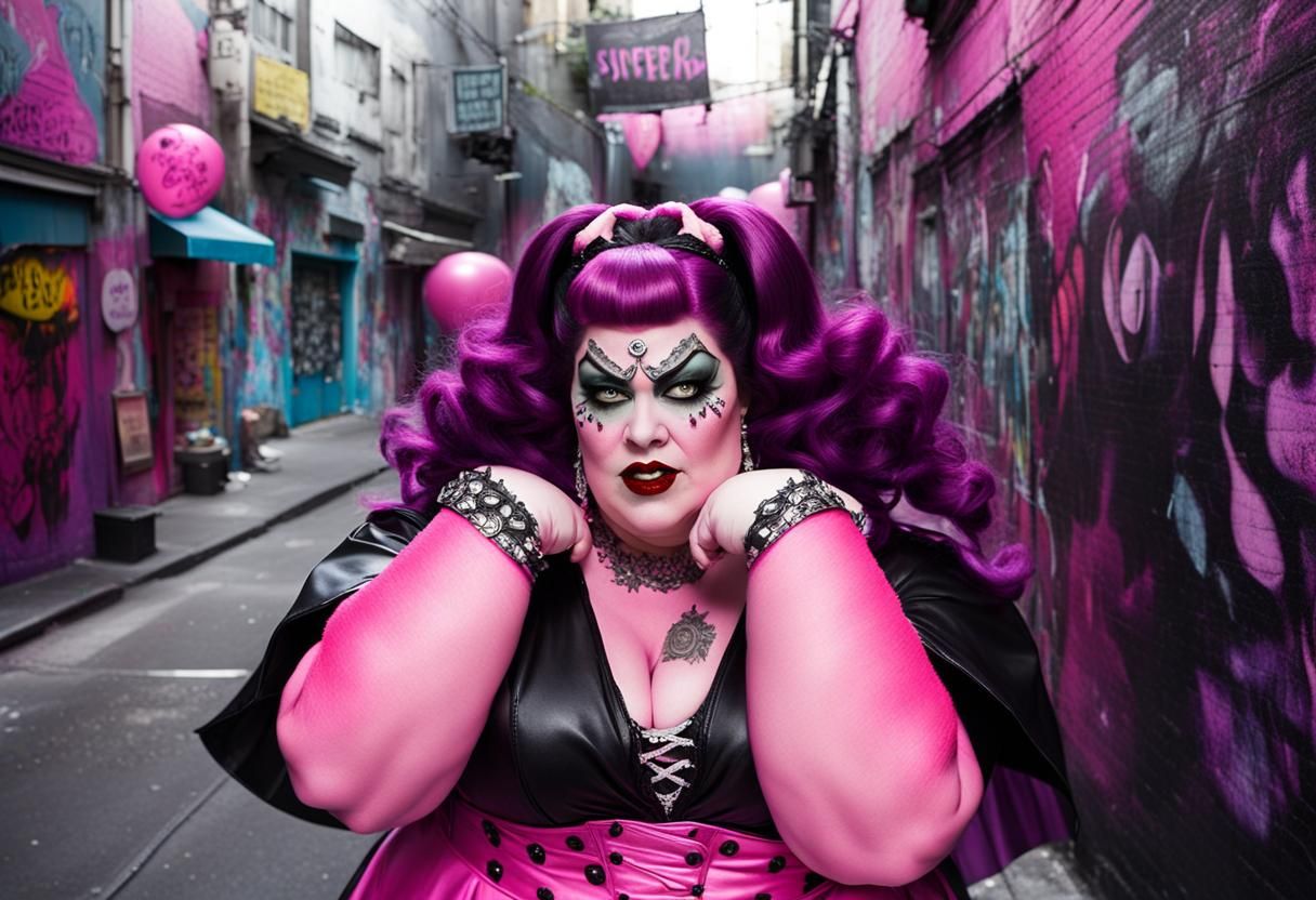 Monster High Dolls Encounter in Hong Kong Alley