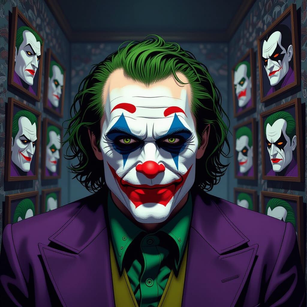 Joker's Hideout with Batman Dartboards