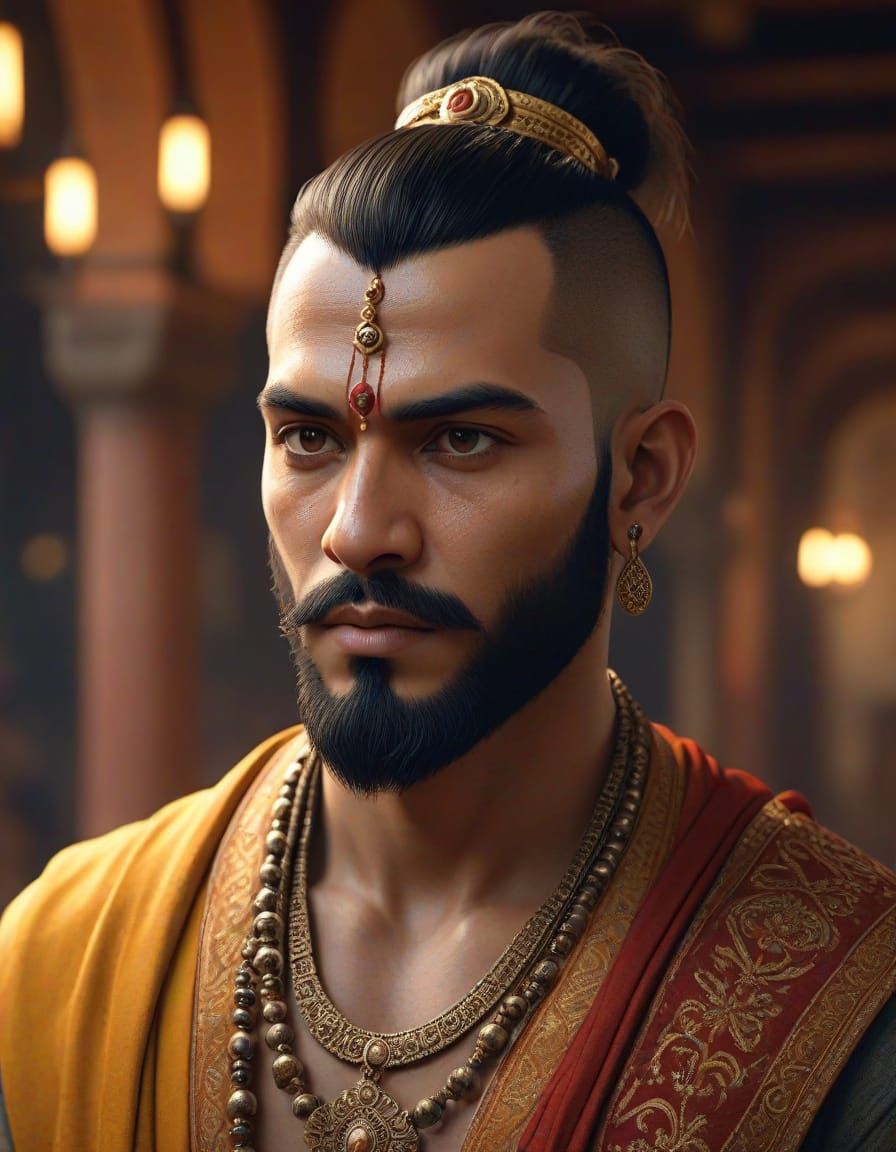 Warrior monk shines with playful mystique