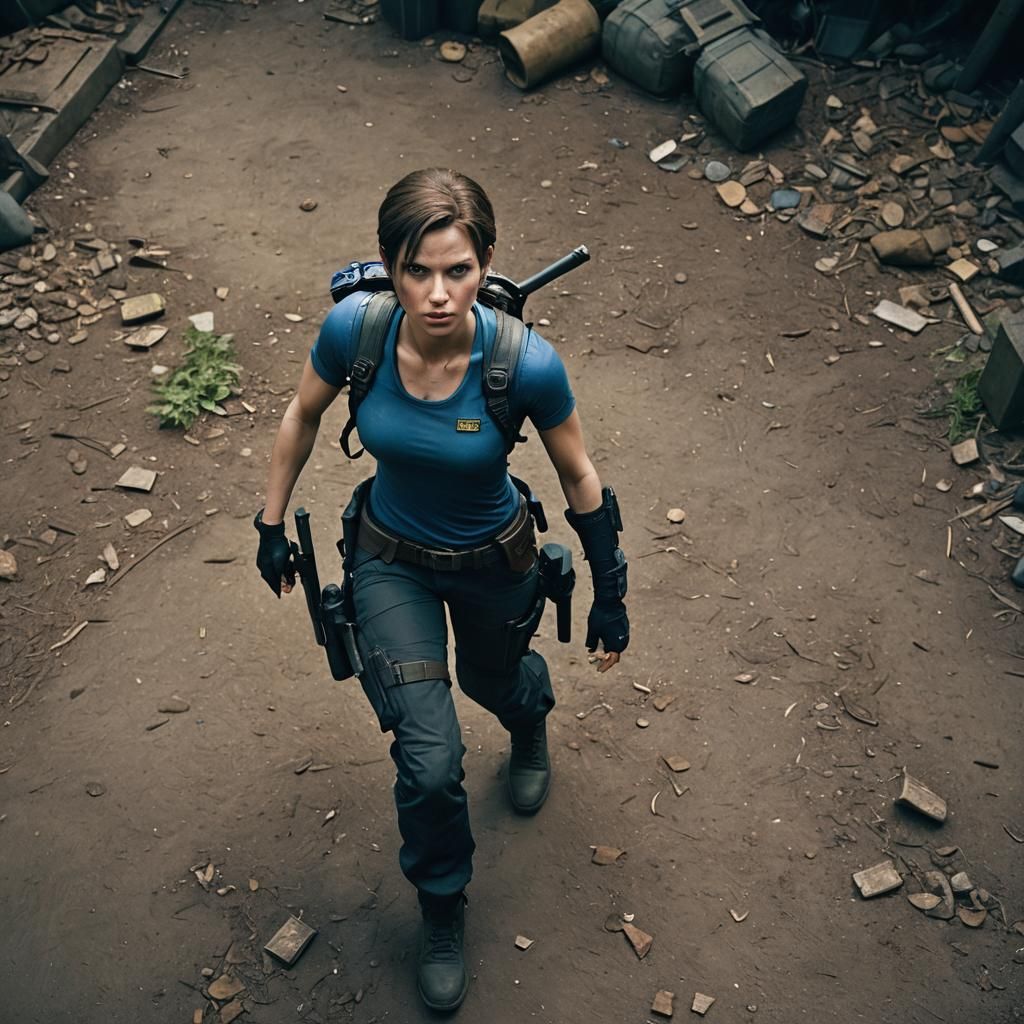 Jill Valentine and Lara Croft: Cinematic Encounter