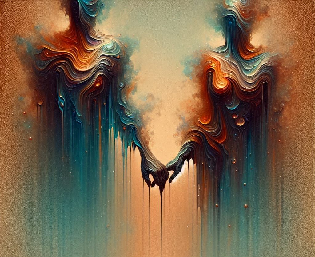 Charred and Rusty Liquified Muslin [lots of descriptive flow...