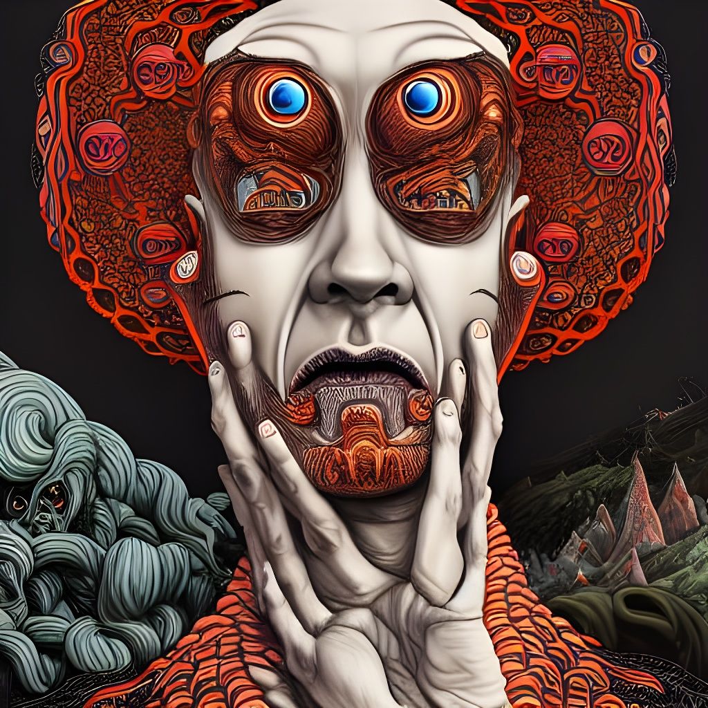 Men Who Can't See Milk: Lowbrow Fairytale Horror Art