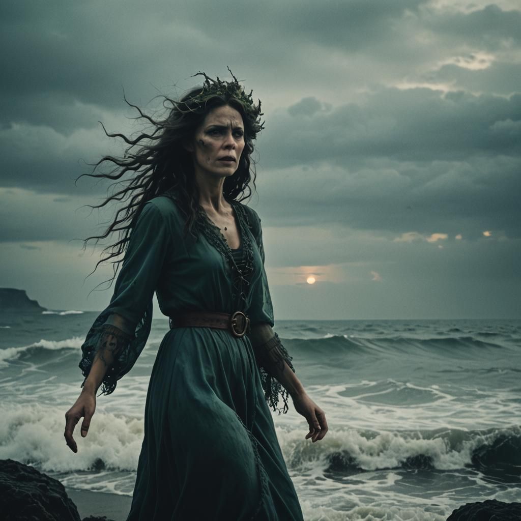 Cinematic Sea Witch Film Still