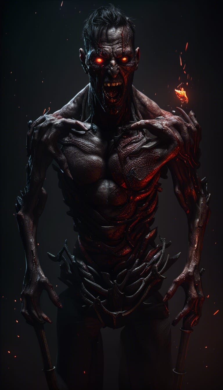 Dystopian Torture Scene in 3D Cinematic Style