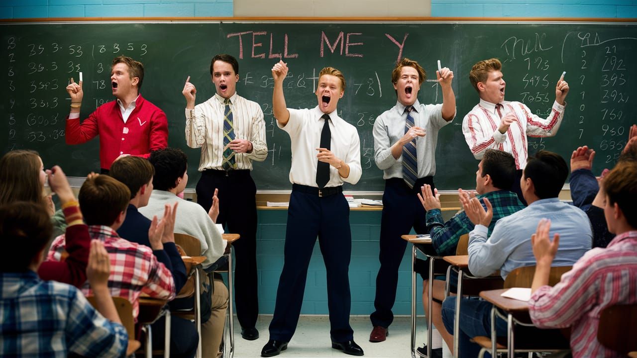 Backstreet Boys Turn Math Class into Musical