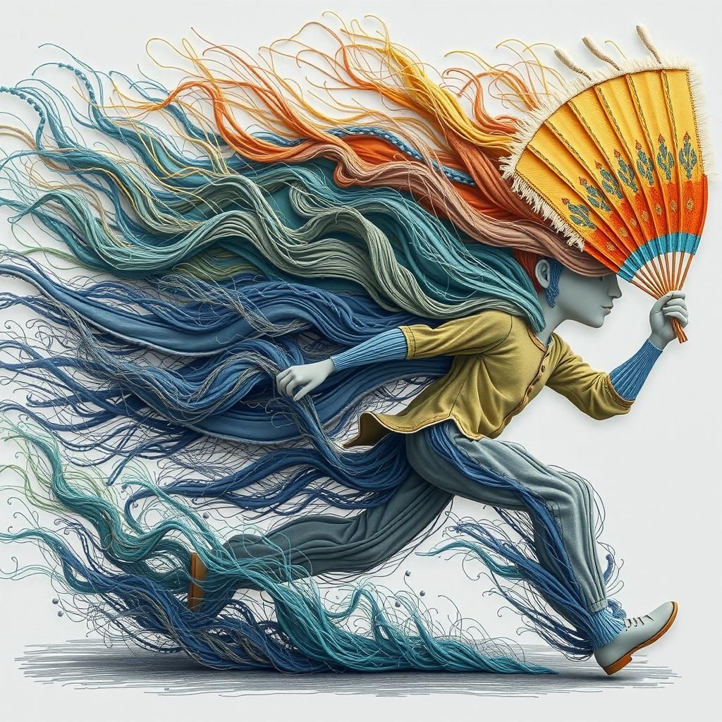 Fan Head Portrait in Hyperrealistic 8K UHD