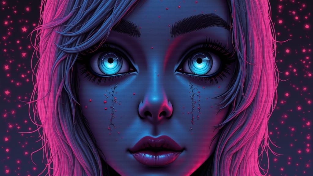 <lora:PU Glitch80:1.0>