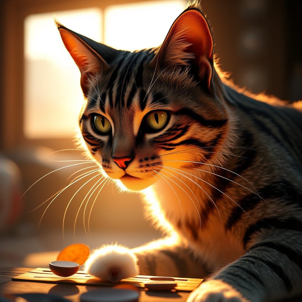 Epic Morning Scene in Unreal Engine 5 Style