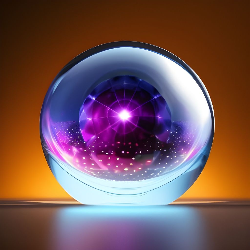 Fortune Teller Reveals Future in Crystal Ball