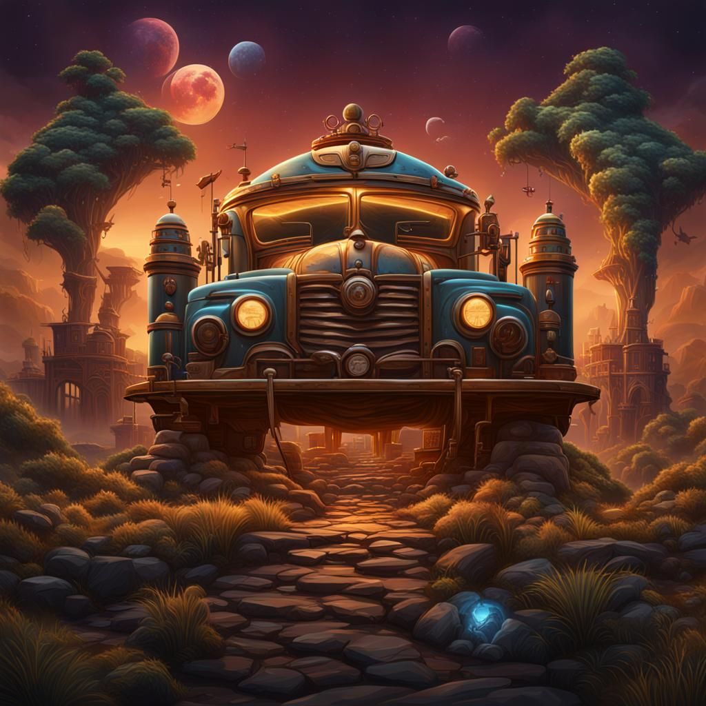 MacMasters Business Logo as Detailed Matte Painting