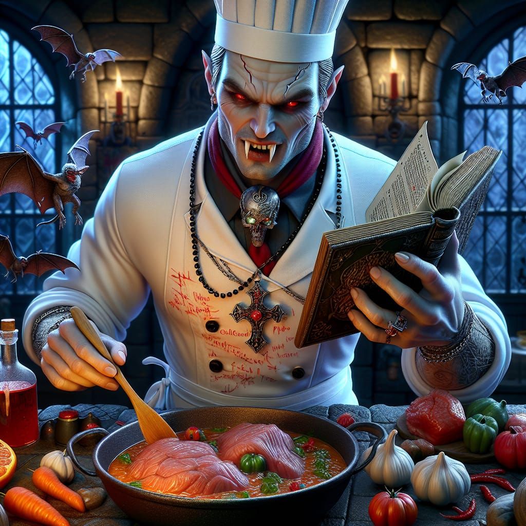 Unconventional Vampire Chef