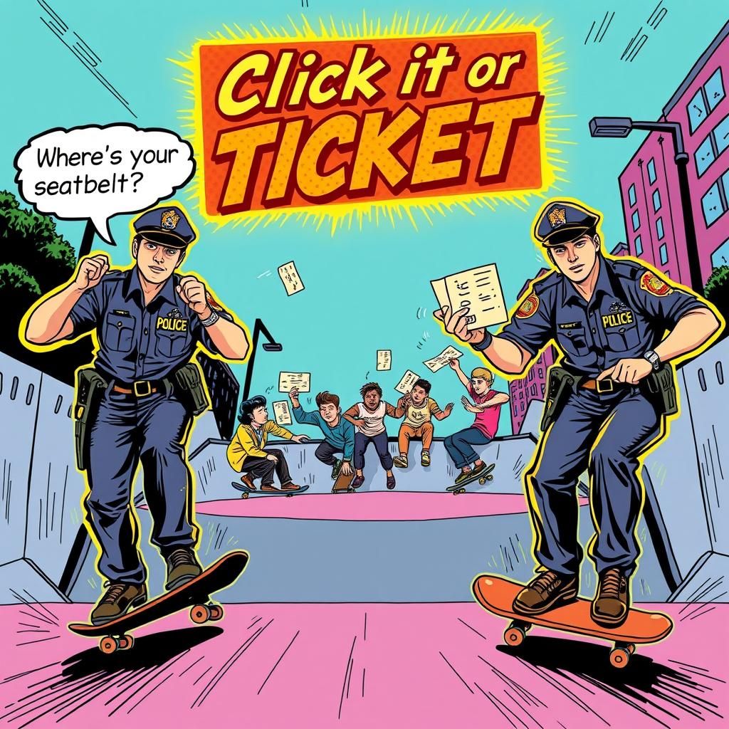 This Click it or Ticket campaign has gotten out of hand