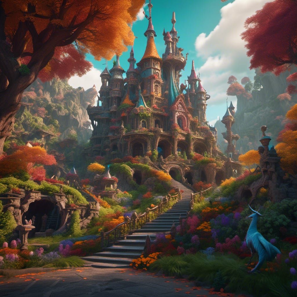 Detailed Matte Painting in Unreal Engine 5