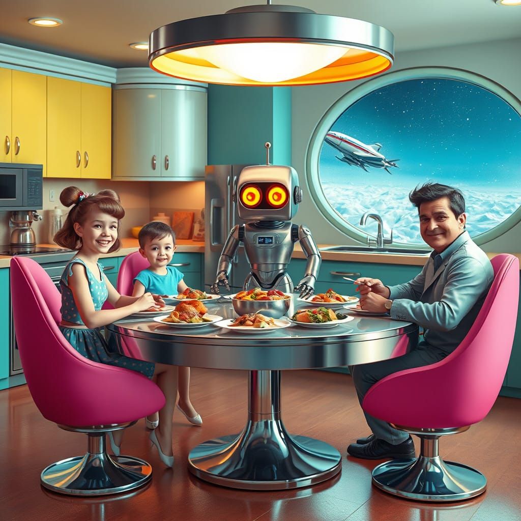 Sunday Dinner Jetson’s Style in the Year 2025