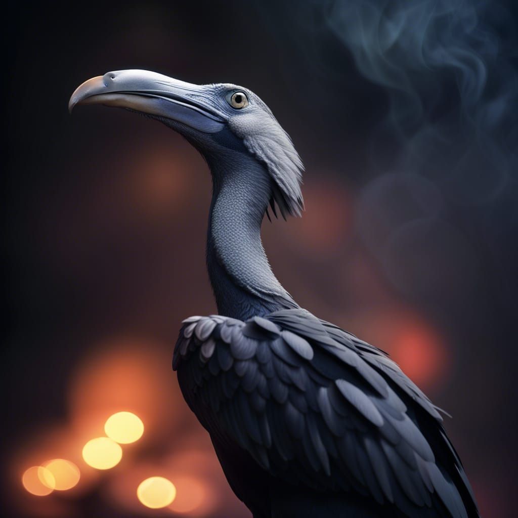 Portrait of a Shoebill