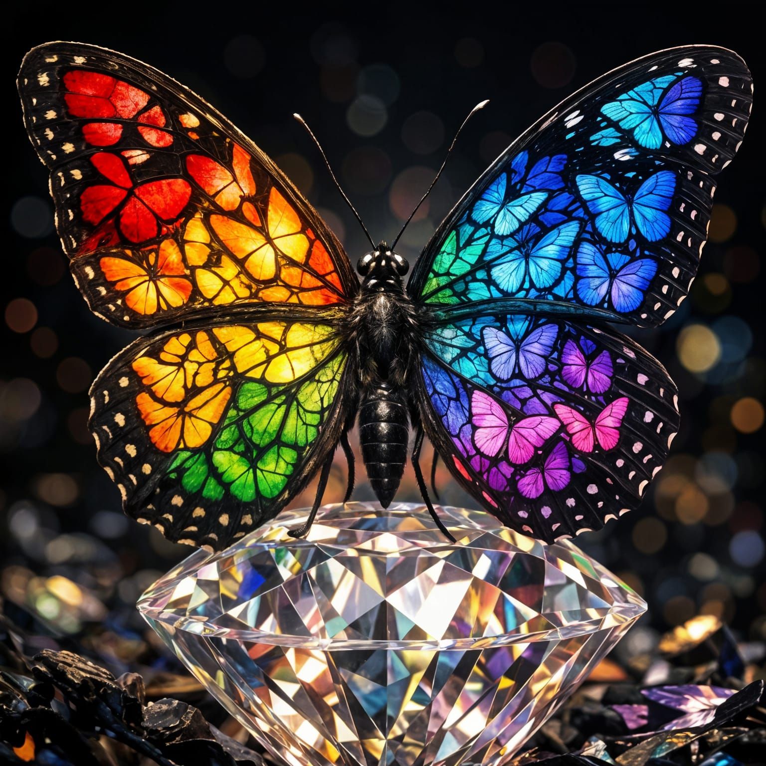 Rainbow Butterfly