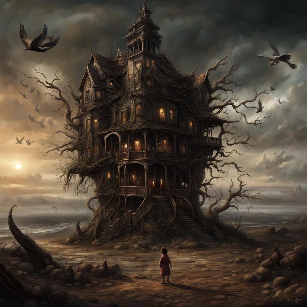 Fantastical Matte Painting: Facing Mortality in Deep Color