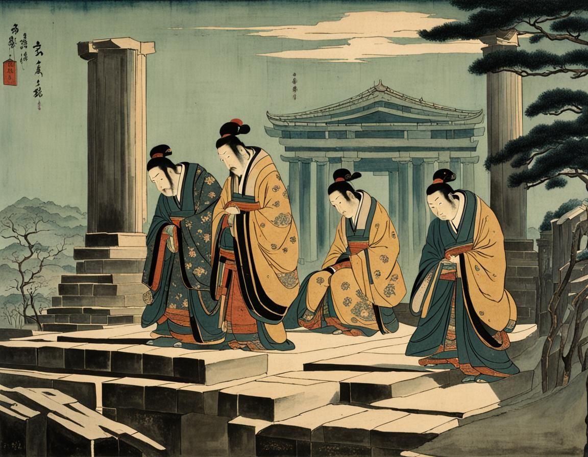Edo Period Art: Japanese Scholars at Parthenon