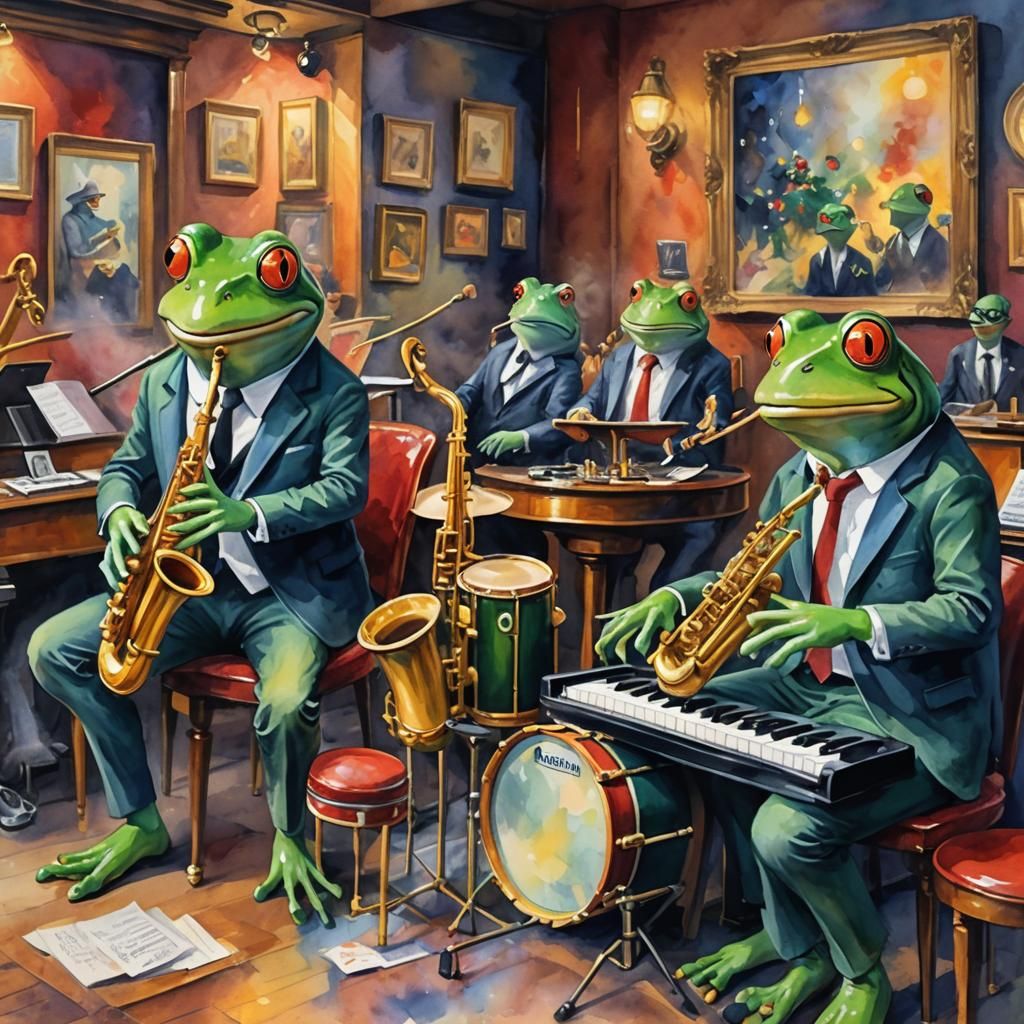 The Jazz Frogs.