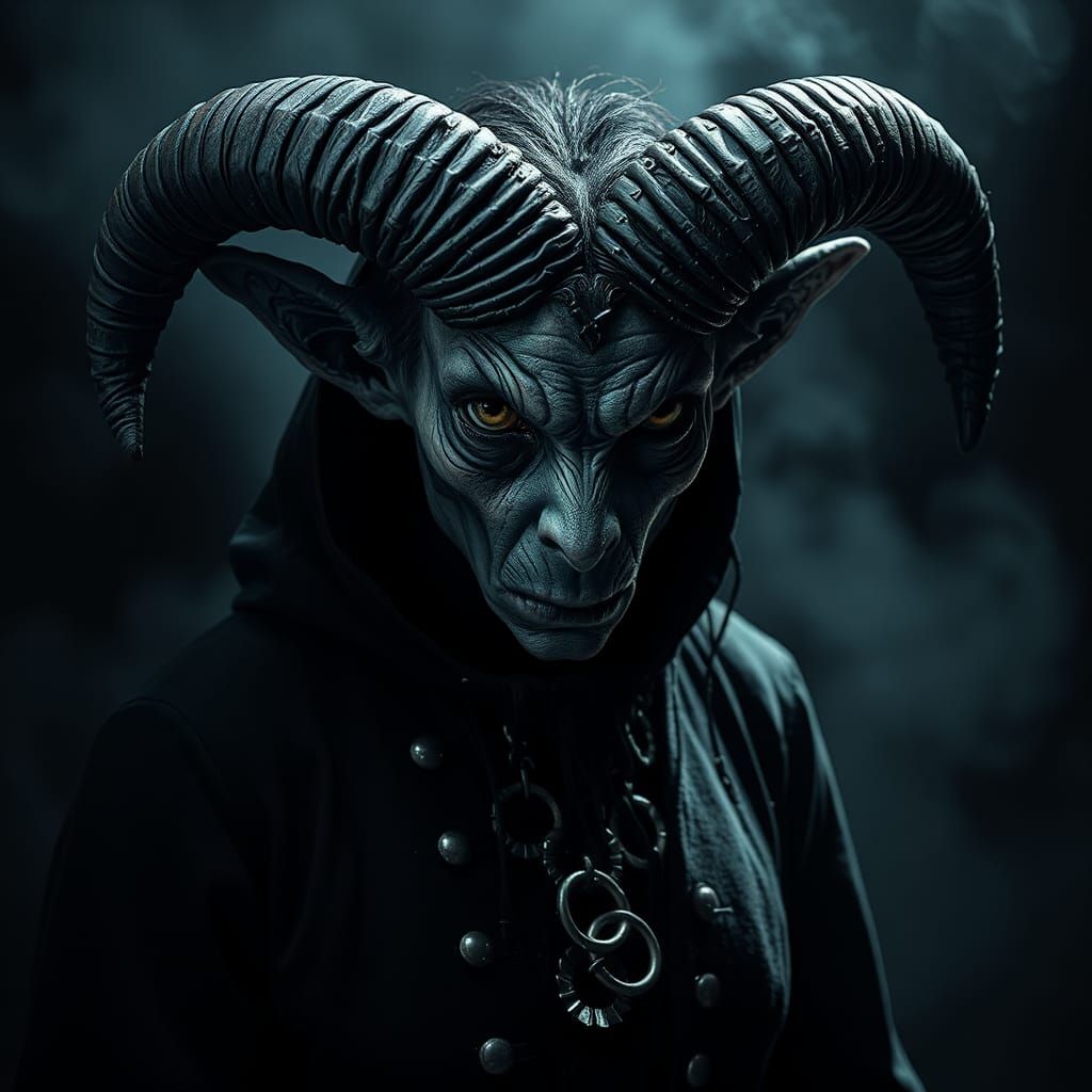 Disturbed Dwarf in a Nightmarish Biomechanical Setting